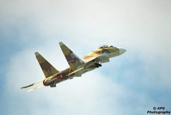 Máy bay chiến đấu siêu cơ động Su-37 Nga